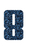 Set Rugnummers Strijkletters Pum Glitter Navy - afb. 2