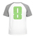 Set Rugnummers Strijkletters Pum Glitter Neon Green Glitter 447 - afb. 1