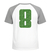 Set Rugnummers Strijkletters Pum Glitter Light Green Glitter 483 - afb. 1