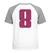 Set Rugnummers Strijkletters Pum Glitter Pink Glitter 457 - afb. 1