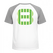 Set Rugnummers Strijkletters Quant Mirror Groen - afb. 1