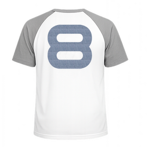 Set Rugnummers Strijkletters Quant Design Jeans - afb. 1