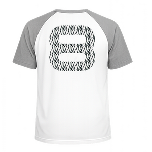 Set Rugnummers Strijkletters Quant Design Zebra - afb. 1