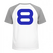 Set Rugnummers Strijkletters Quant Flex Middel Blauw - afb. 1
