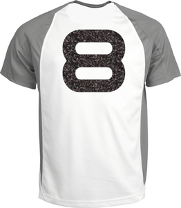 Set Rugnummers Strijkletters Quant Glitter Black Glitter 458 - afb. 1