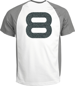 Set Rugnummers Strijkletters Quant Glitter Grey Glitter 459 - afb. 1