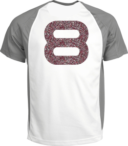 Set Rugnummers Strijkletters Quant Glitter Rose Gold Glitter 486 - afb. 1