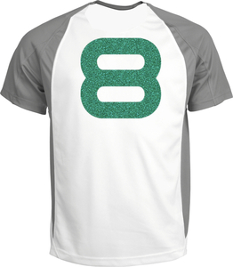 Set Rugnummers Strijkletters Quant Glitter Emerald Glitter 427 - afb. 1