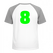 Set Rugnummers van Strijkletters Aachen Flex Neon Groen - afb. 1
