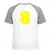 Set Rugnummers van Strijkletters Aachen Flex Licht Geel - afb. 1