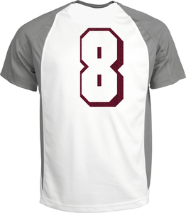 Set Rugnummers van Strijkletters Flash Glitter Burgundy  Glitter 422 - afb. 1