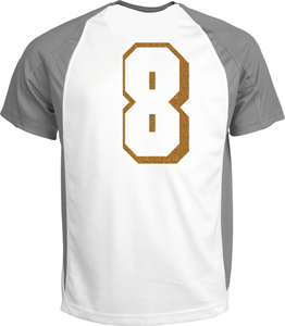 Set Rugnummers van Strijkletters Flash Glitter Dark Gold 429 - afb. 1