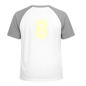 Set Rugnummers van Strijkletters SF Flex Beige - afb. 1