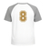 Set Rugnummers van Strijkletters SF Flex Goud - afb. 1