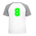 Set Rugnummers van Strijkletters SF Flex Neon Groen - afb. 1