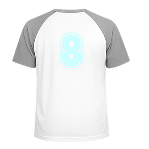 Set Rugnummers van Strijkletters SF Flex Baby Blauw - afb. 1