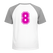 Set Rugnummers van Strijkletters SF Flock Magenta - afb. 1