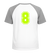 Set Rugnummers van Strijkletters SF Flock Neon Geel - afb. 1