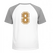 Set Rugnummers van Strijkletters SF Mirror Goud - afb. 1