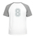 Set Rugnummers van Strijkletters SF Polyester Ondergrond Zilver - afb. 1
