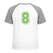 Set Rugnummers van Strijkletters SF Polyester Ondergrond Neon Groen - afb. 1