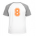 Set Rugnummers van Strijkletters SF Flex Pastel Oranje - afb. 1