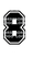 Set Rugnummers van Strijkletters SF Flex BORSTLOGO - afb. 2