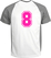Set Rugnummers van Strijkletters SF Glow in the Dark Roze - afb. 1