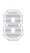 Set Rugnummers van Strijkletters SF Glitter Rainbow White 488 - afb. 2