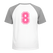 Set Rugnummers van Strijkletters SF Glitter Neon Pink Glitter 448 - afb. 1