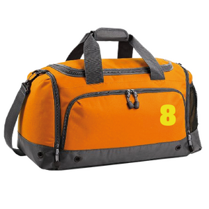 Set Tas nummers Strijkletters Aachen Polyester Ondergrond Geel - afb. 1