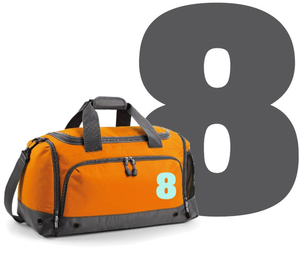 Set Tas nummers Strijkletters Aachen Glitter Neon Bleu Glitter 480 - afb. 1