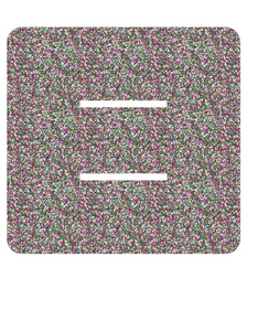 Set Tas nummers Strijkletters Alma Glitter Regenboog Multicolor 453 - afb. 2