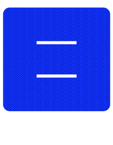 Set Tas nummers Strijkletters Alma Design Carbon Blauw - afb. 2