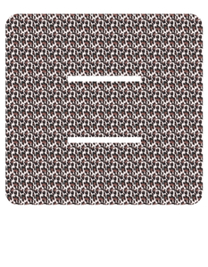 Set Tas nummers Strijkletters Alma Design Luipaard - afb. 2