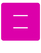 Set Tas nummers Strijkletters Alma Flock Magenta - afb. 2