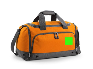 Set Tas nummers Strijkletters Alma Flock Neon Groen - afb. 1