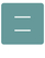 Set Tas nummers Strijkletters Alma Flock Turquoise - afb. 2