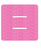 Set Tas nummers Strijkletters Alma Glitter Holo Pink - afb. 2