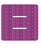 Set Tas nummers Strijkletters Alma Glitter Lavender 428 - afb. 2