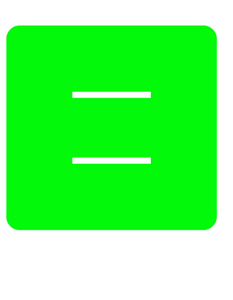 Set Tas nummers Strijkletters Alma Glow in the Dark Groen - afb. 2