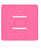 Set Tas nummers Strijkletters Alma Glitter Neon roze Glitter - afb. 2