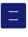 Set Tas nummers Strijkletters Alma Glitter Royal Blue Glitter 489 - afb. 2