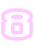 Set Tas nummers Strijkletters Crack Flex Baby Rose - afb. 2
