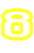 Set Tas nummers Strijkletters Crack Flex Neon Geel - afb. 2