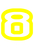 Set Tas nummers Strijkletters Crack Flex Licht Geel - afb. 2