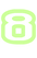Set Tas nummers Strijkletters Crack Glow in the Dark - afb. 2