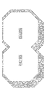 Set Tas nummers Strijkletters Flash Glitter Silver 450 - afb. 2