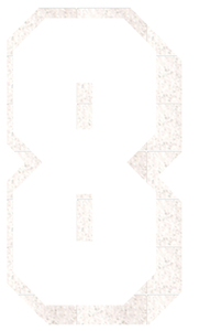 Set Tas nummers Strijkletters Flash Glitter White Glitter 444 - afb. 2