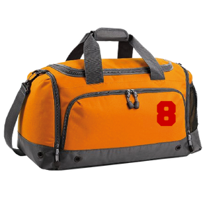 Set Tas nummers Strijkletters Fresh Metallics Rood Metallic - afb. 1